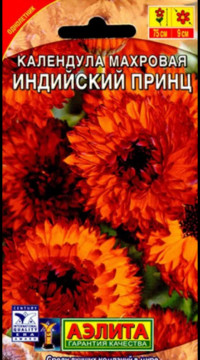 Календула Индийский принц