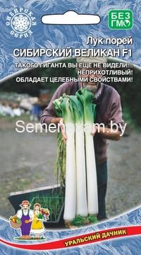 Лук порей СИБИРСКИЙ ВЕЛИКАН F1