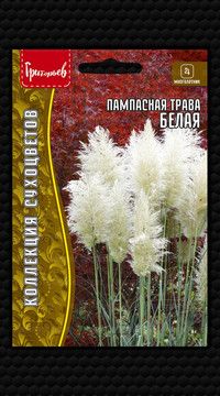 Пампасная трава (кортадерия) Белая