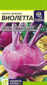 Капуста кольраби ВИОЛЕТТА
