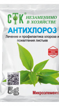 Удобрение Антихлороз СТК 5 г.