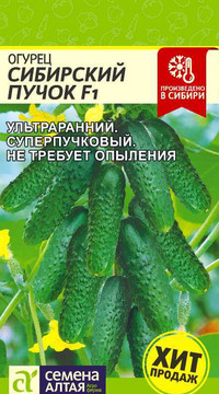 Огурец Сибирский пучок F1
