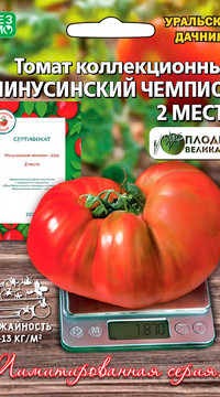 Томат коллекционный МИНУСИНСКИЙ ЧЕМПИОН, 2 место