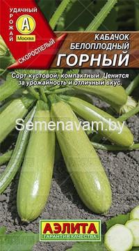 Кабачок белоплодный Горный